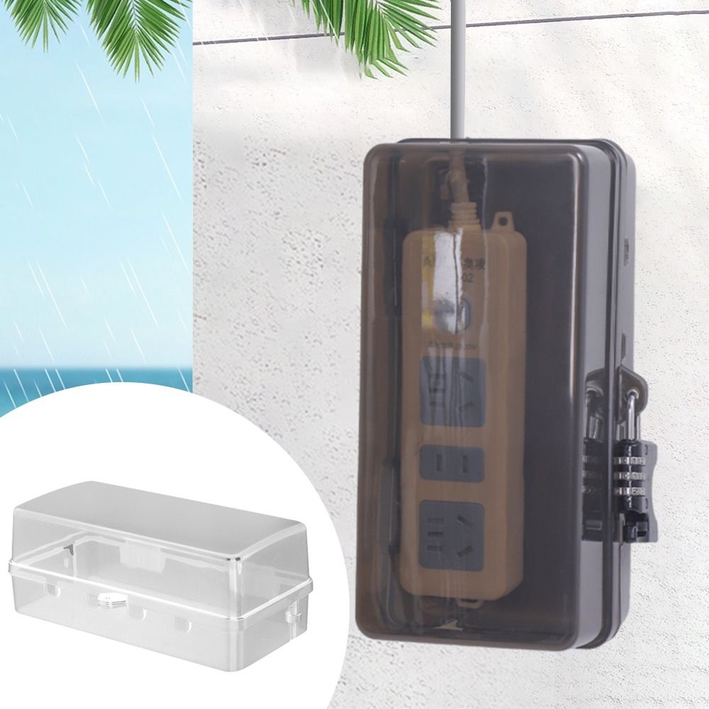Outdoor Power Strip Weatherproof - صندوق تخزين كابلات كهربائية محمول من