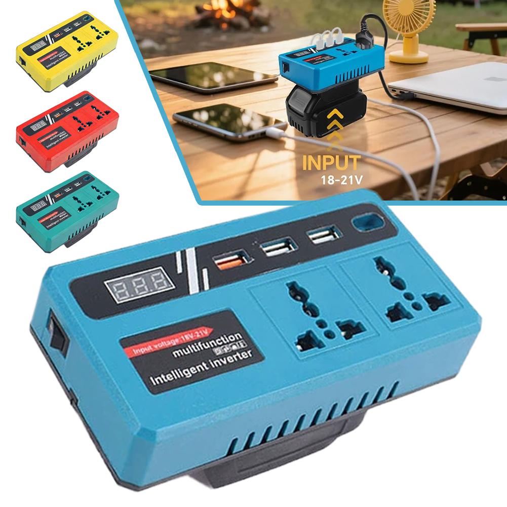 محول طاقة 18-21 فولت تيار مترد - مراجعة Ac Outdoor Power وسعره