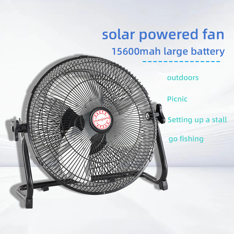 مروحة شمسية محمولة قابلة لإعاد - مراجعة Ac Outdoor Power وسعره